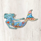 Rustic Mermaid Door Decor