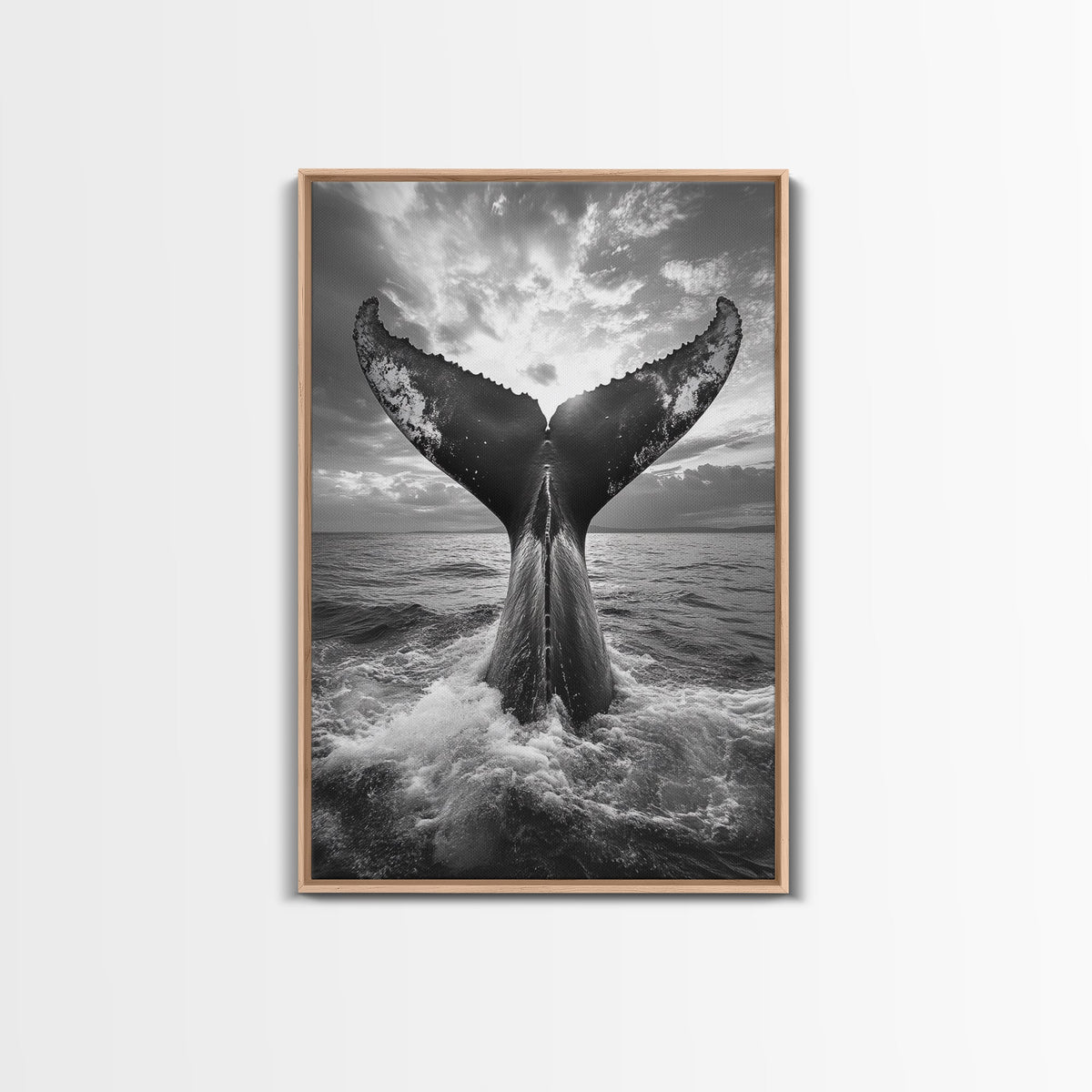 Whale Tail Splash