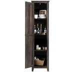 Linen Tower Bathroom Storage Cabinet