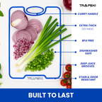 TRAPSKI Premium 1/2 Inch Thick HDPE Cutting Boards