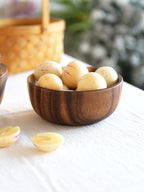 Kitchen Natural Wooden Bowl Household