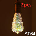 LED Light Bulb 3D Decoration Bulb Firework 110 220V