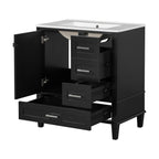 Modern Bathroom Cabinet With Sink Combo Set
