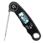 Digital Backlit Folding BBQ Kitchen Thermometer