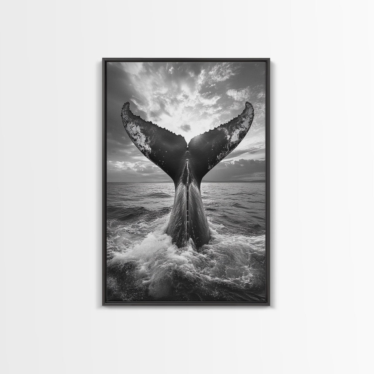 Whale Tail Splash