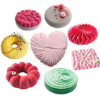 27 Style Silicone Cake Molds Pastry Bakeware Set