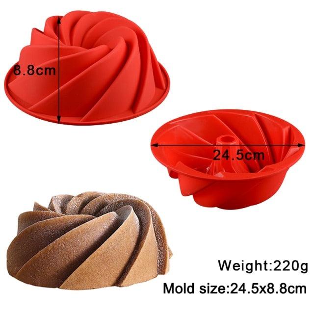 27 Style Silicone Cake Molds Pastry Bakeware Set