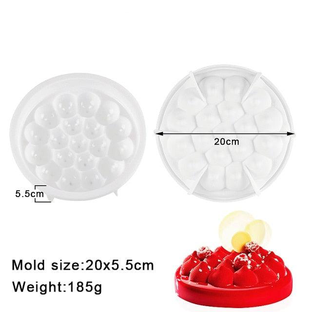 27 Style Silicone Cake Molds Pastry Bakeware Set