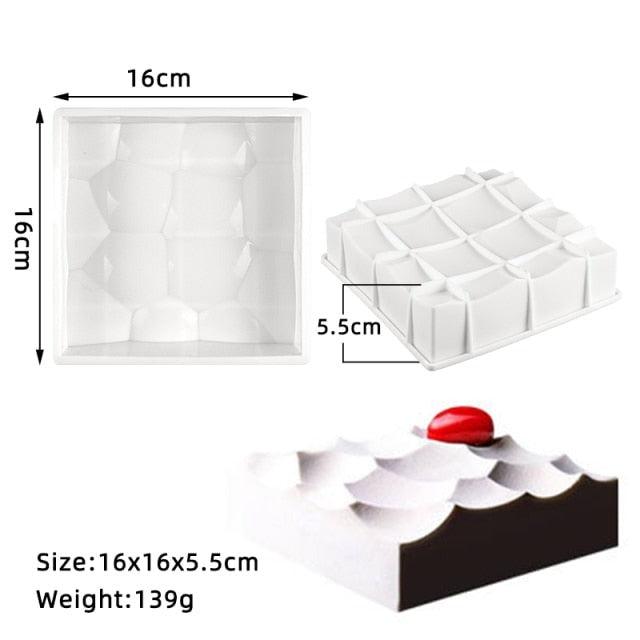 27 Style Silicone Cake Molds Pastry Bakeware Set