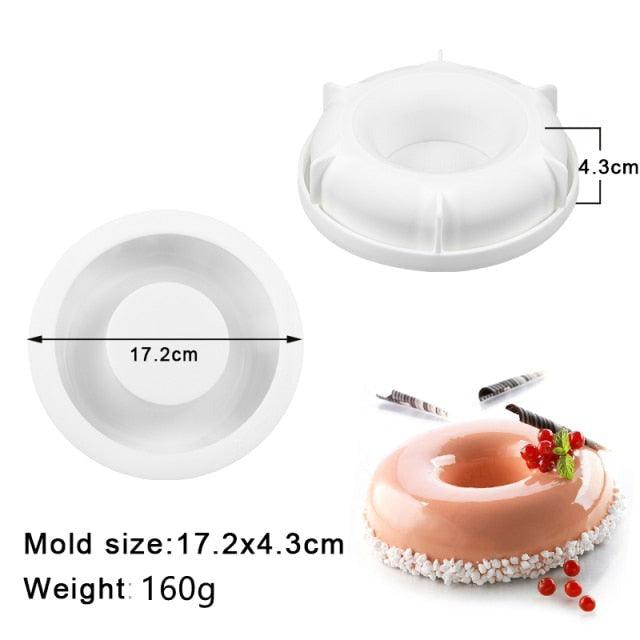 27 Style Silicone Cake Molds Pastry Bakeware Set