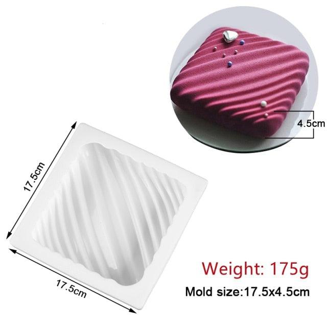 27 Style Silicone Cake Molds Pastry Bakeware Set