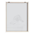 Blake Bathroom Bubble Bath Zebra Framed Printed Glass