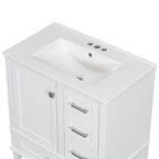 Modern Bathroom Cabinet With Sink Combo Set
