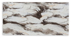 Jeshina - Dining Table - Dark Brown / Beige