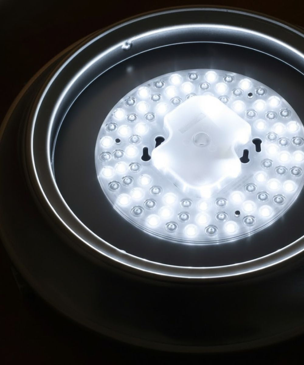 13"w 1-Light LED Flush Mount [6 PACK] Ceiling Lights Brushed Nickel Finish