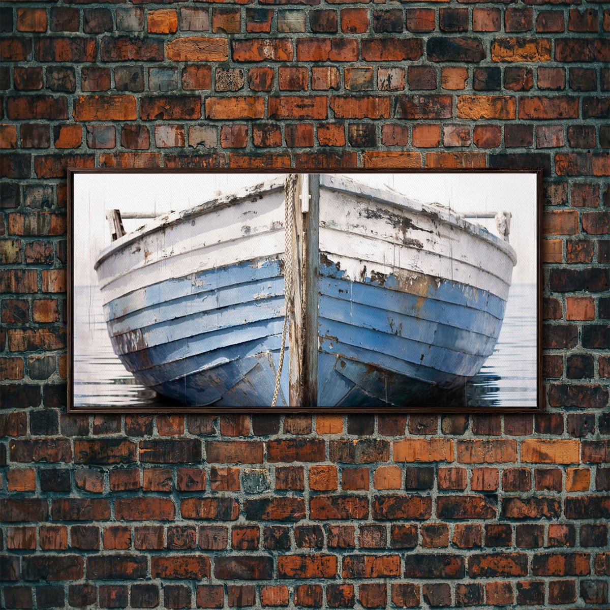 Old Wooden Ship Nautical Decor