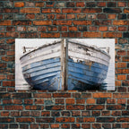 Old Wooden Ship Nautical Decor