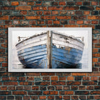 Old Wooden Ship Nautical Decor