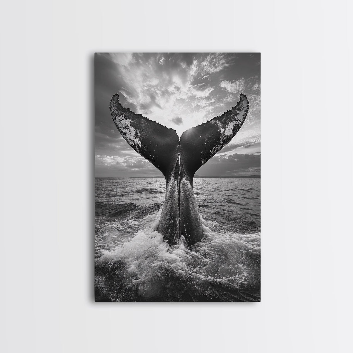 Whale Tail Splash