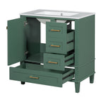 Modern Bathroom Cabinet With Sink Combo Set