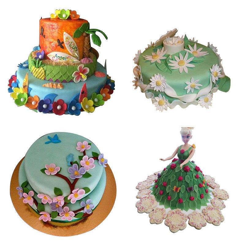 33pcs Fondant Cutter Cake Tools