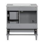 Modern Bathroom Cabinet With Sink Combo Set