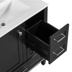 Modern Bathroom Cabinet With Sink Combo Set