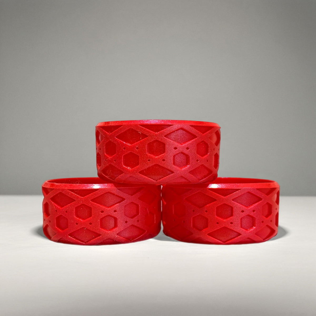 Red Shimmer 2.75" Shorty Waffle Boots™