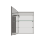 26x20 inch(Left Door) bathroom medicine cabinet with LED mirror