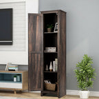 Linen Tower Bathroom Storage Cabinet