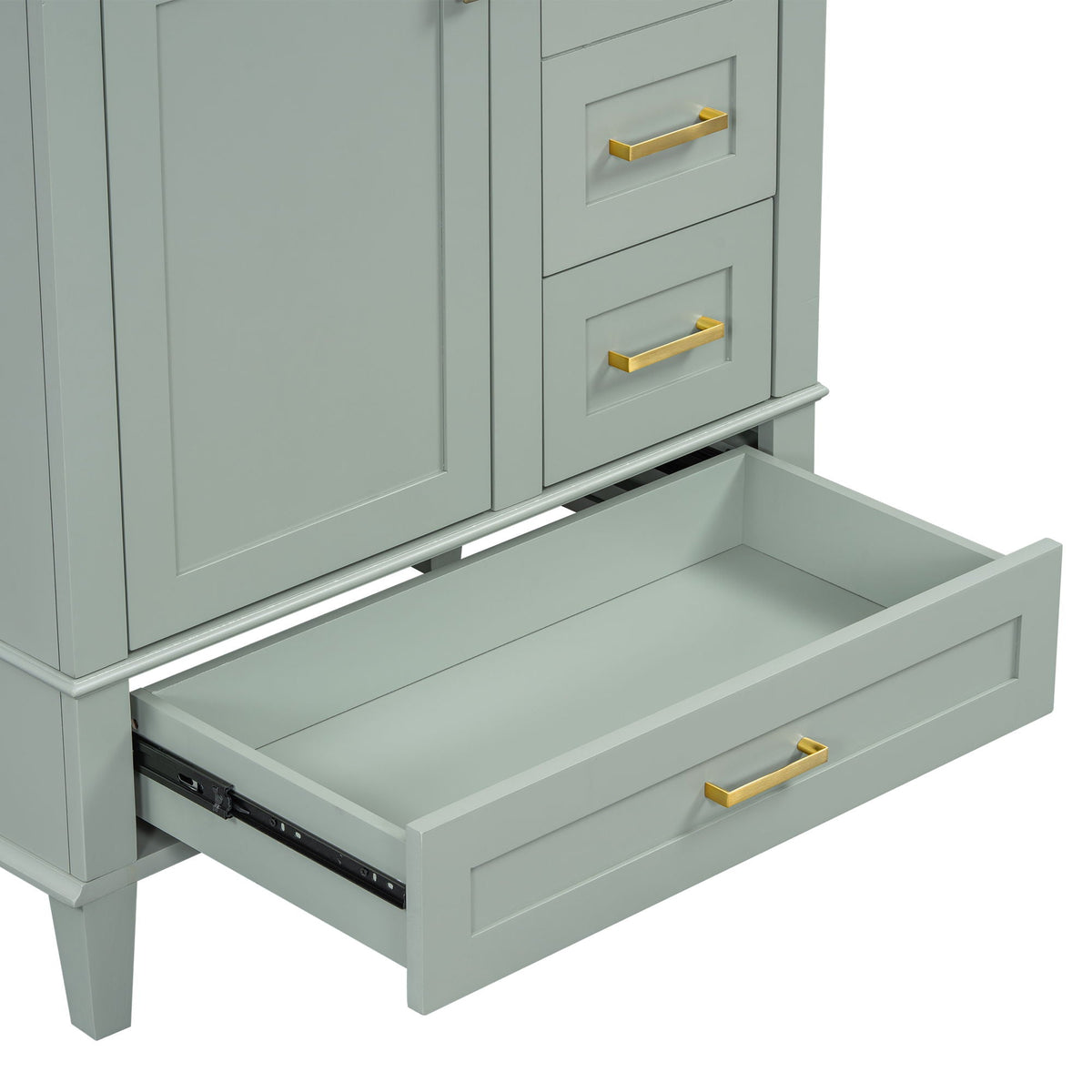 Modern Bathroom Cabinet With Sink Combo Set