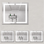 36 x 30 inch Medicine Cabinet with LED Vanity Mirror Anti-Fog
