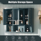 Modern Wall Mounted Medicine Cabinet With Adjustable Shelves