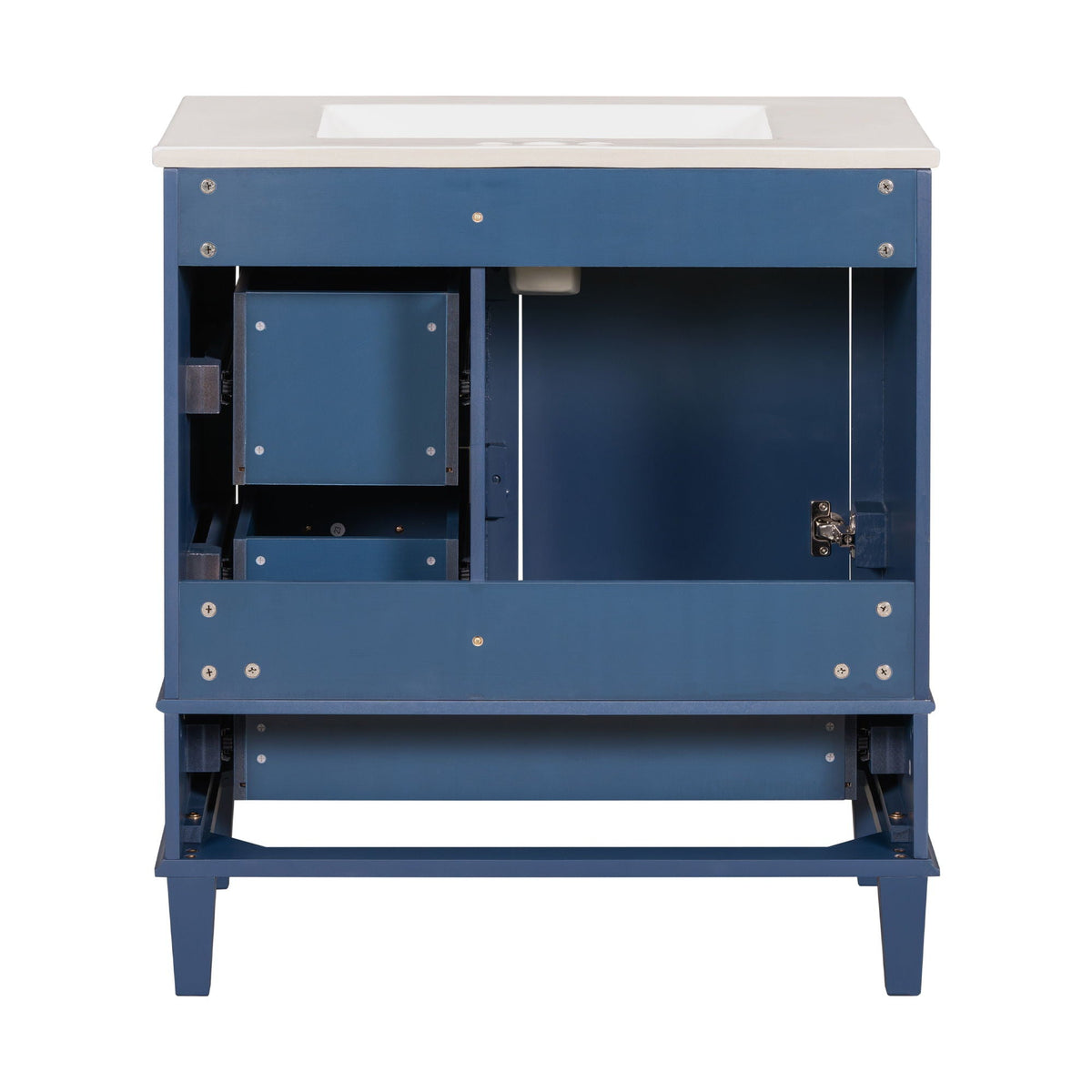 Modern Bathroom Cabinet With Sink Combo Set