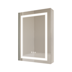 26x20 inch Bathroom Medicine Cabinet with LED Mirror, Anti-Fog, Waterproof