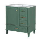 Modern Bathroom Cabinet With Sink Combo Set