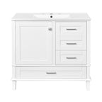 Modern Bathroom Cabinet With Sink Combo Set