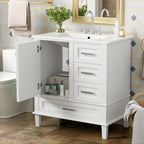 Modern Bathroom Cabinet With Sink Combo Set