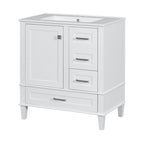 Modern Bathroom Cabinet With Sink Combo Set