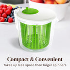 Mini Salad Spinner with Measuring Bowl
