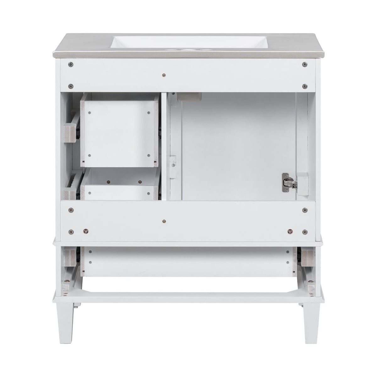 Modern Bathroom Cabinet With Sink Combo Set