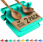 Silicone Spoon Rest with Drip Pad