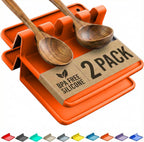 Silicone Spoon Rest with Drip Pad