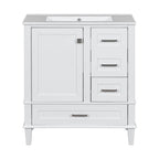 Modern Bathroom Cabinet With Sink Combo Set