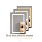 26x20 inch(Left Door) bathroom medicine cabinet with LED mirror