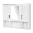 Modern Wall Mounted Medicine Cabinet With Adjustable Shelves