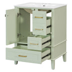 Modern Bathroom Cabinet With Sink Combo Set