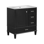 Modern Bathroom Cabinet With Sink Combo Set
