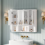 Modern Wall Mounted Medicine Cabinet With Adjustable Shelves