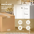 Modern Bathroom Cabinet With Sink Combo Set